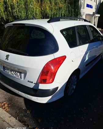 Peugeot 308 cena 11900 przebieg: 230000, rok produkcji 2009 z Zgierz małe 121